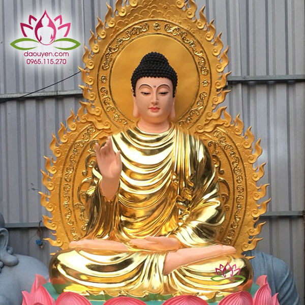 Tượng Phật Bổn Sư thích Ca bằng composite